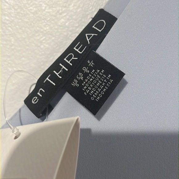 En Thread midi slip dress in blue once - size small - Picture 6 of 9